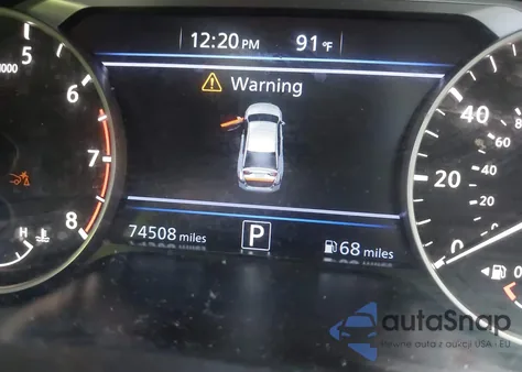 2021 Nissan Altima Sr Fwd из США, поврежденный, VIN 1N4BL4CV8MN405620